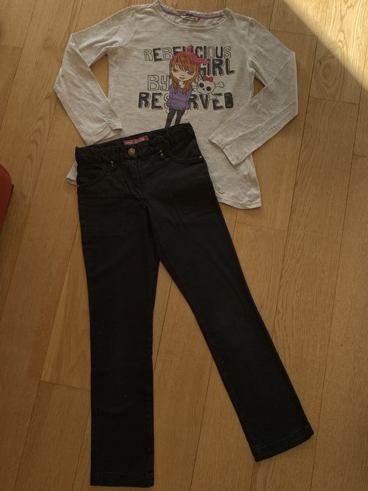 Bluzeczka reserved spodenki cool club gratis 134 8-9 lat zestaw