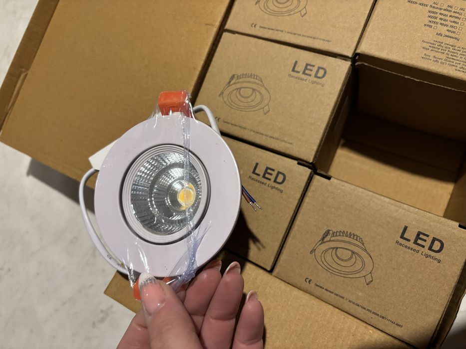 6 sztuk downlights , sufitowe led