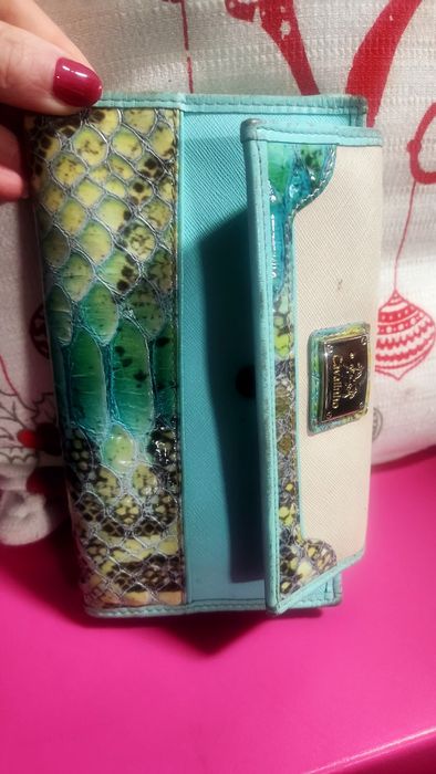 Carteira marca cavalinho em pele nova