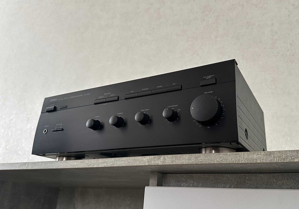 Підсилювач Yamaha AX-390 (2 × 90 Вт / 6 Ом / фонокоректор)