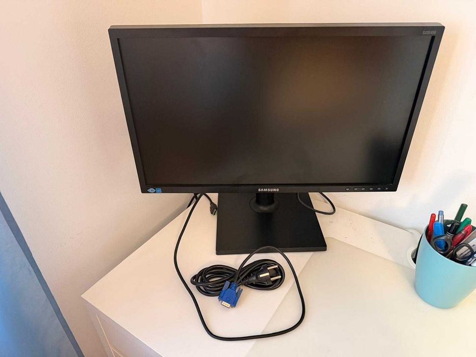 Conjunto CAMA individual + SECRETARIA + ESTANTE (IKEA) - Oferta monitor Samsung 22"