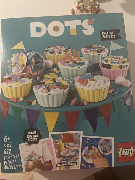 Klocki lego babeczki