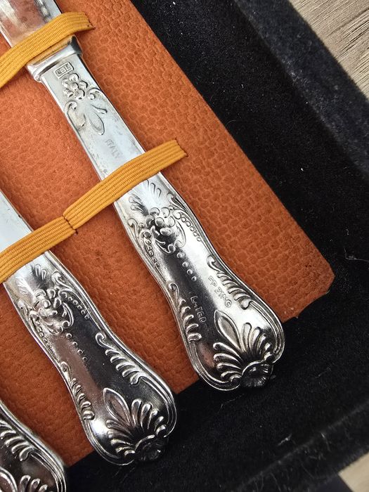 Komplet sztućców posrebrzanych VINTAGE – LBL Italy A800 EP ZING – 51 e