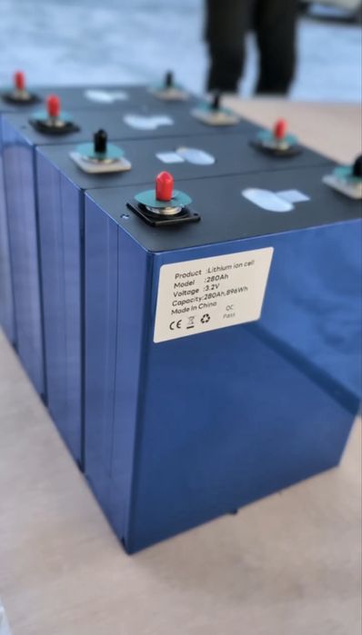 Комірки LiFePO4 3,2v 280ah Grade A