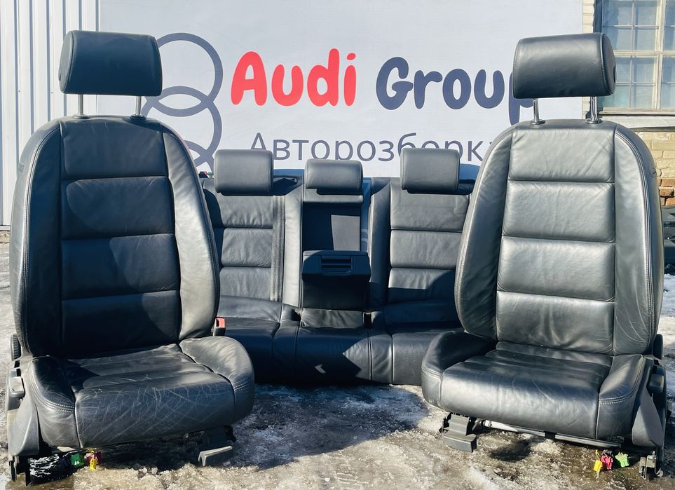 Салон Шкіра Підігрів Сидіння Audi A6 C6 Розборка Ауді Шрот