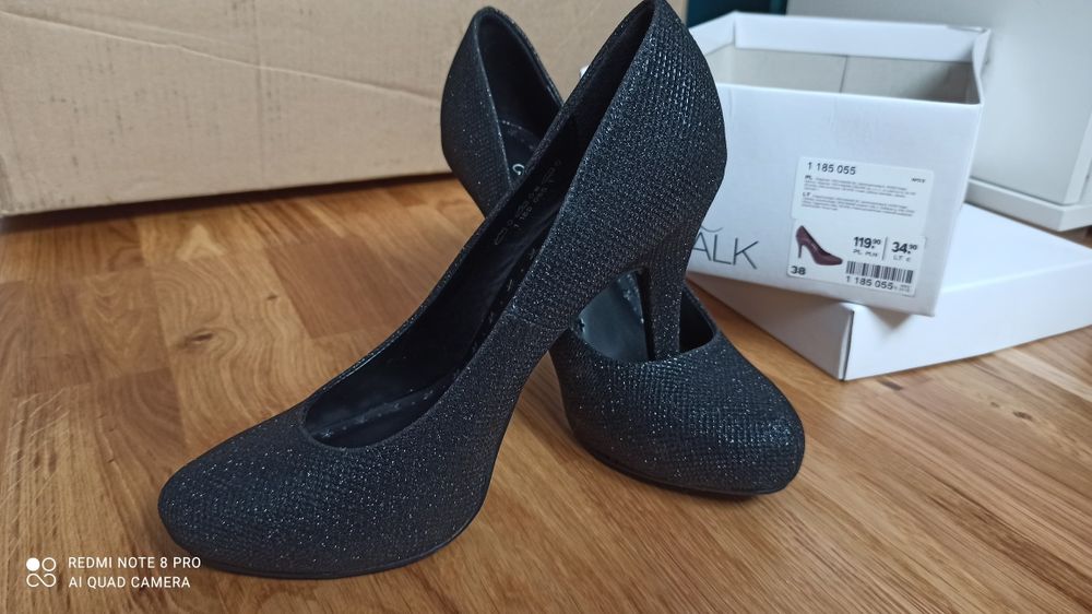 Nowe szpilki 38 piękne