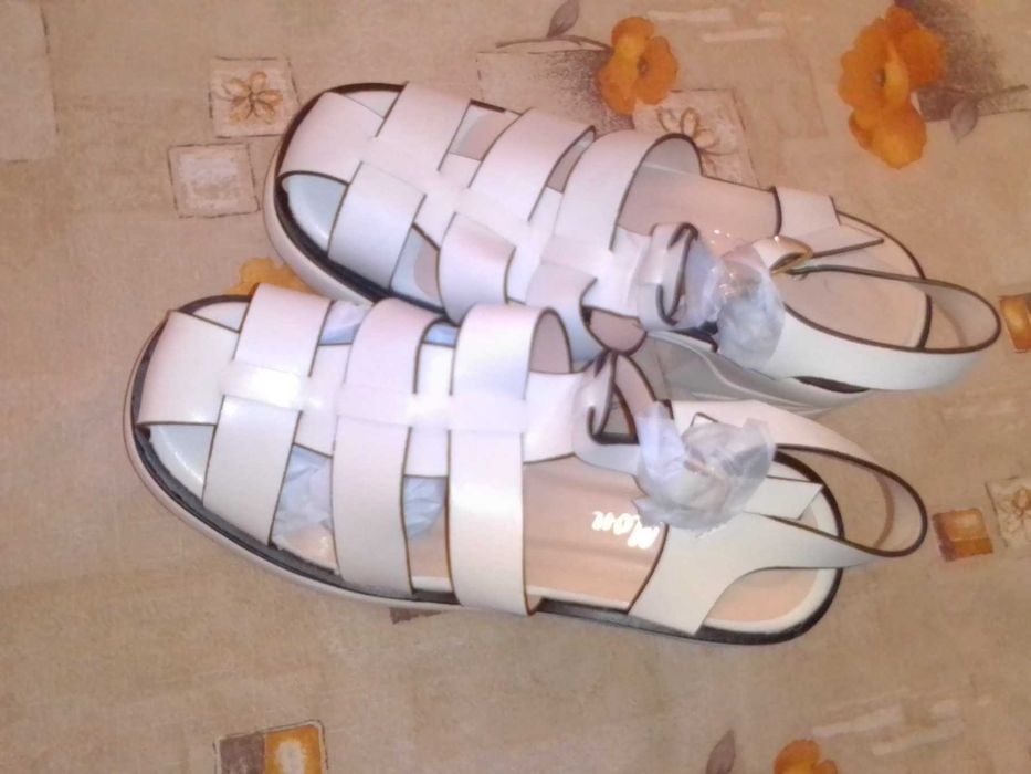 Босоніжки жіночі (36-41, 38, 39); BEIGE; КАБЛУК. НОВЕ.