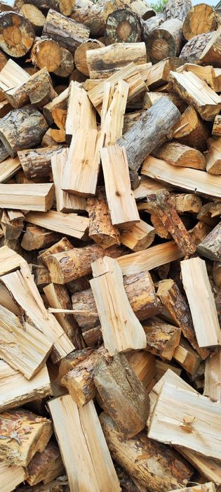 Drewno kominkowe opałowe GRUBE Olcha Dąb brzoza sosna