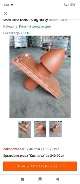 Sprzedam kominki od dachówki