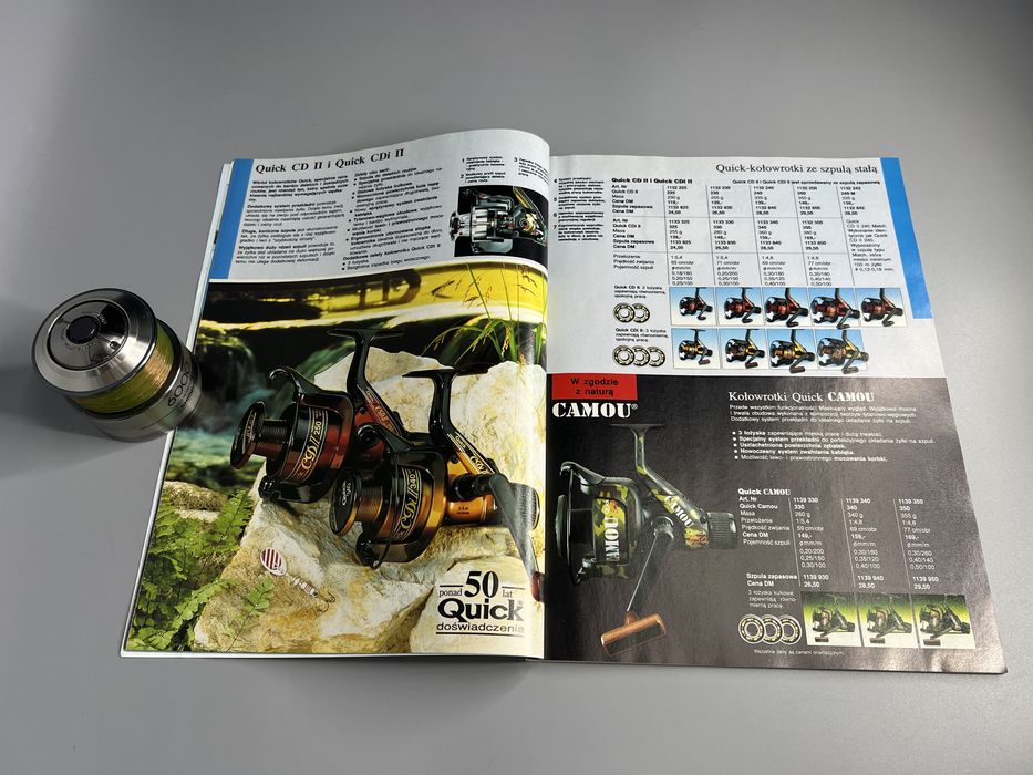 Kołowrotek DAM Quick cdi II - klasyk z lat 90tych