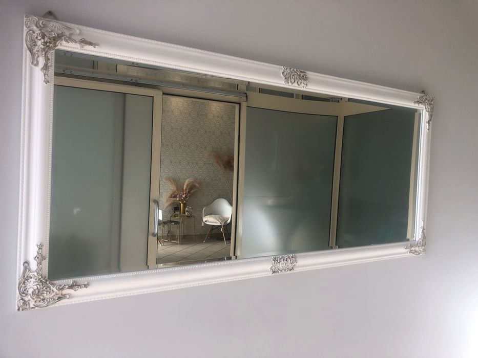 Stylowe Lustro białe