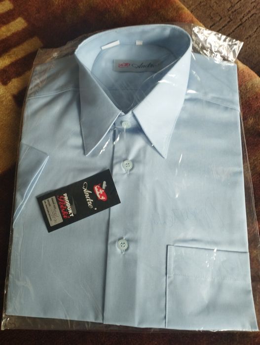 Nowa koszula męska krótki rękaw 39/170