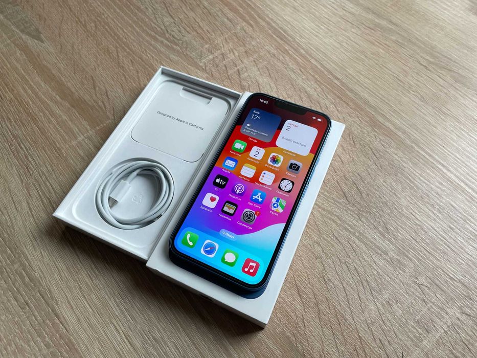 Як новий - Apple iPhone 13 128gb - 100% батарея (оригінальна)