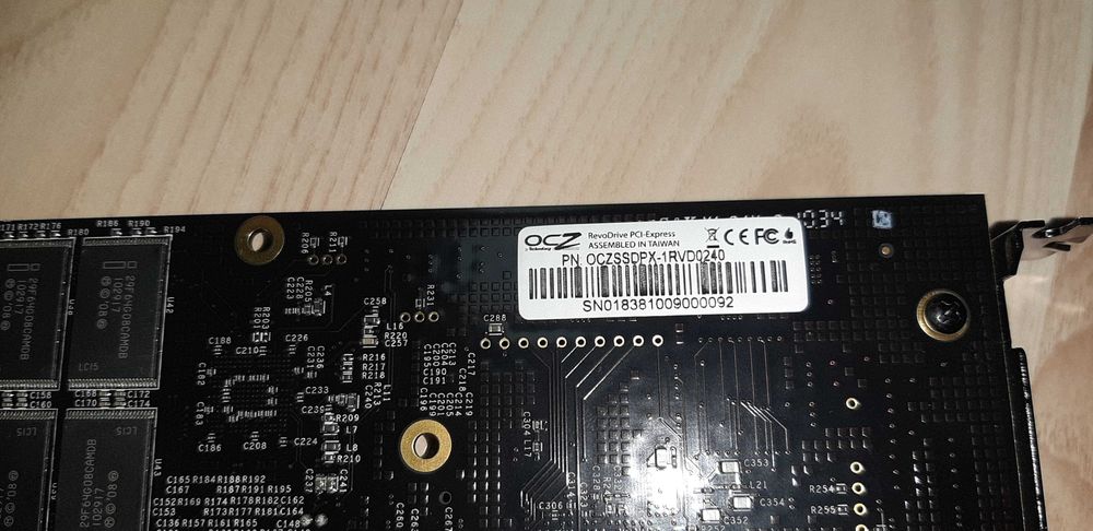 OCZ RevoDrive 240 GB PCIe NVME Solid State Drive