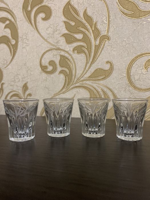 Рюмки, склянні рюмки , набір 6 рюмок