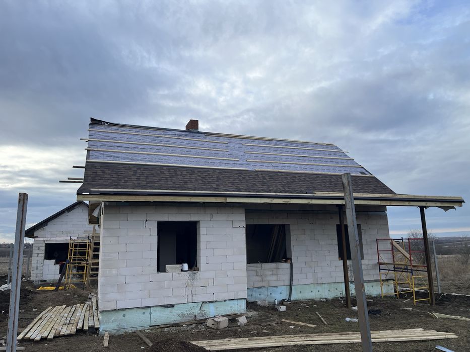 Кровельные Работы Монтаж Черепицы Реконструкция Замена Утепление Крыши