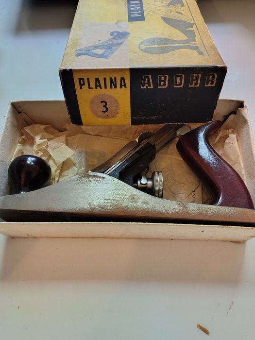 Plaina Abohr 3 - com Caixa e Manual ¥
