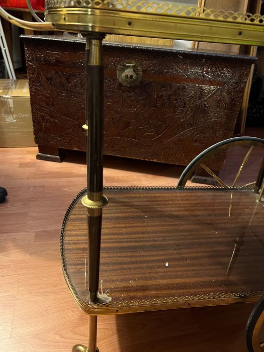 Carro chá antigo francês