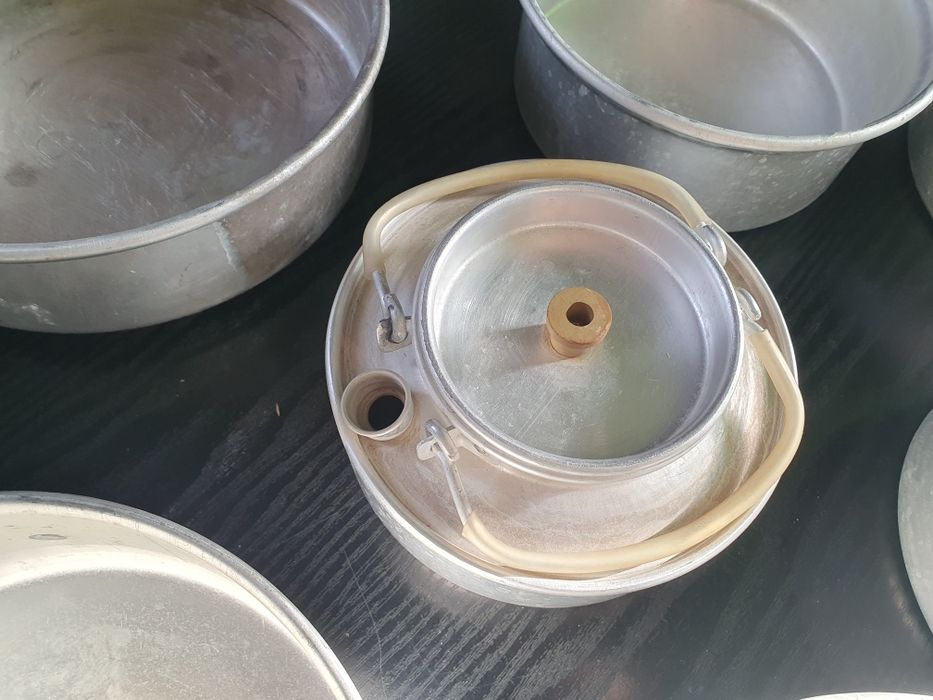 Menażka aluminiowa 9 elementów