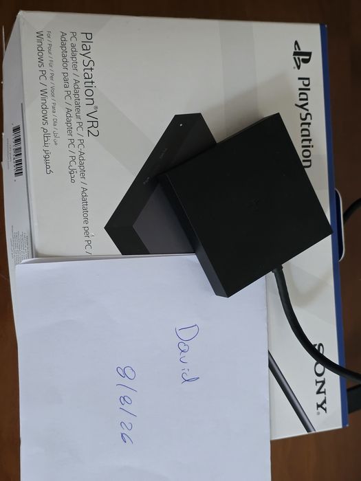PlayStation VR2 (PSVR2) + Adaptador PC Oficial Sony + Fatura e Garantia