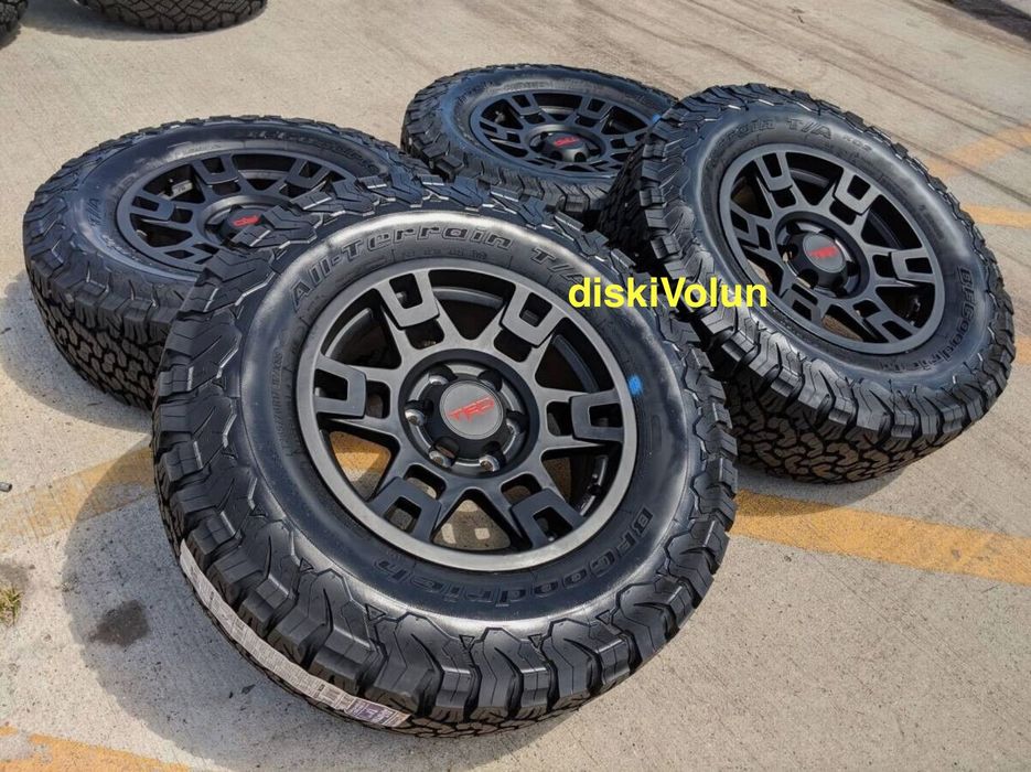 Оригинальные диски TRD R17 6x139 Toyota FJ Cruiser 4runner Hilux Prado
