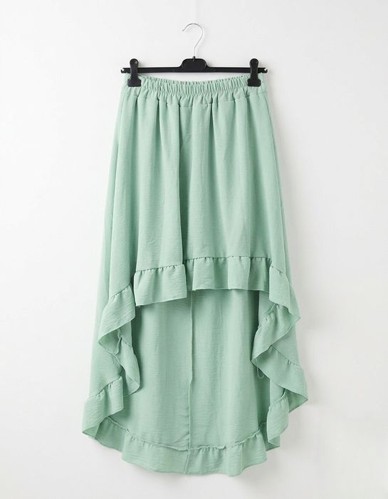 Dwuczęściowy komplet boho / hiszpanka – crop top + spódnica rozmiar S