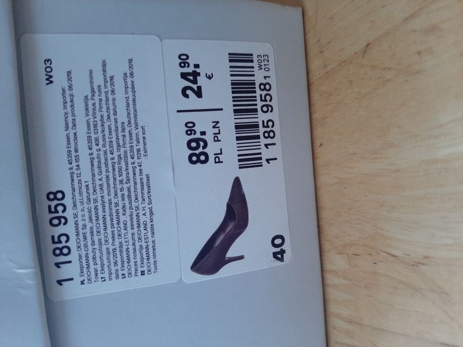 Buty szpilki czarne