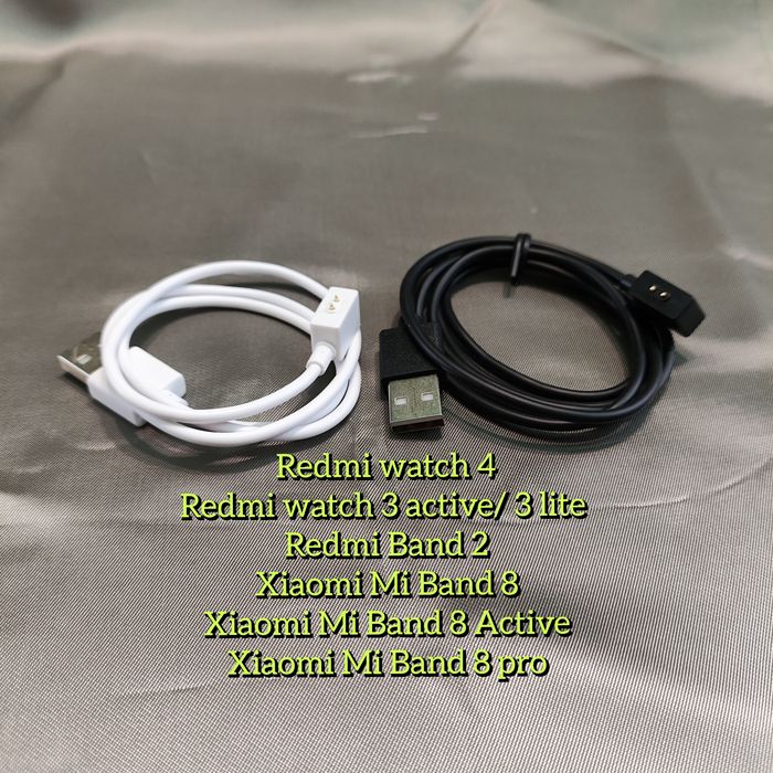 Кабель зарядный Redmi Watch 5 Active 4 2 3 Active Mi band 8 USB кабель