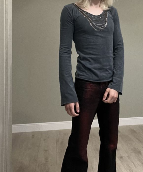 g.o.a “necklace” лонгслив