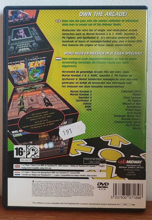 Midway Arcade Treasures 2 - PS2