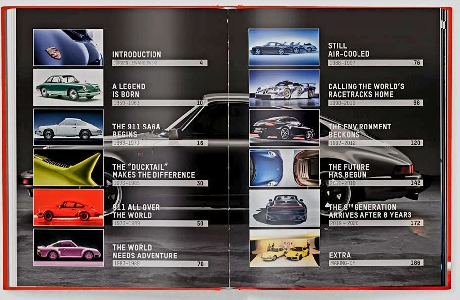 Książka Porsche 911 Book, Album