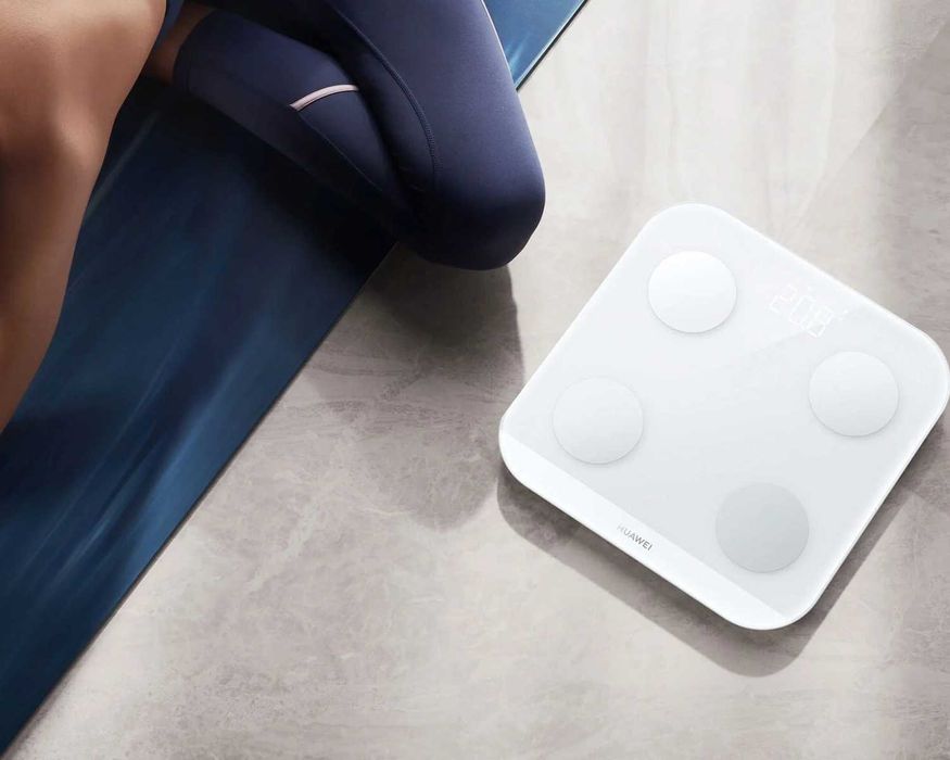Elektroniczna Waga HUAWEI Scale Smart Analiza Ciała APLIKACJA Mobilna