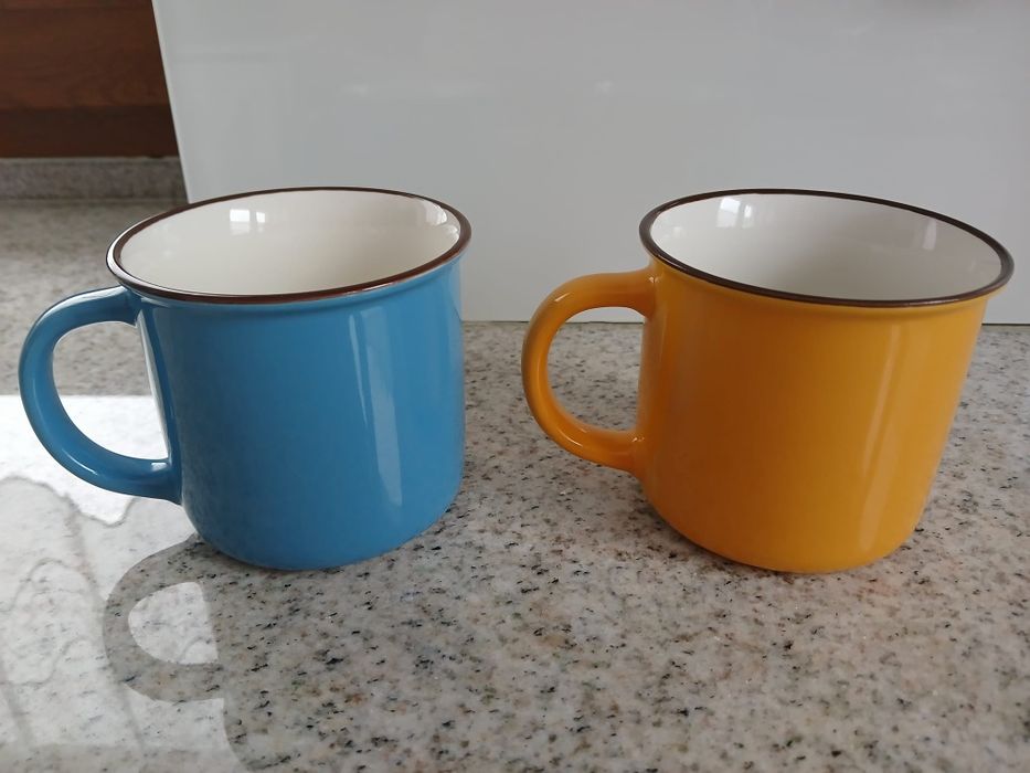 2x kubek ceramiczny Szwecja Sweden