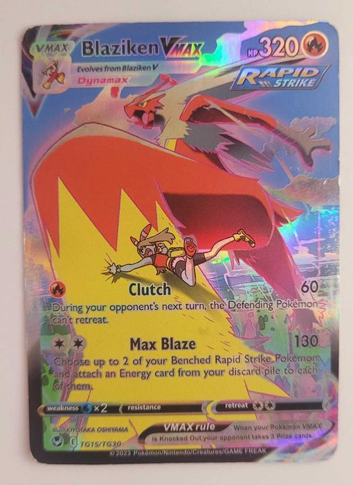 Vendo carta Pokémon Blaziken Vmax