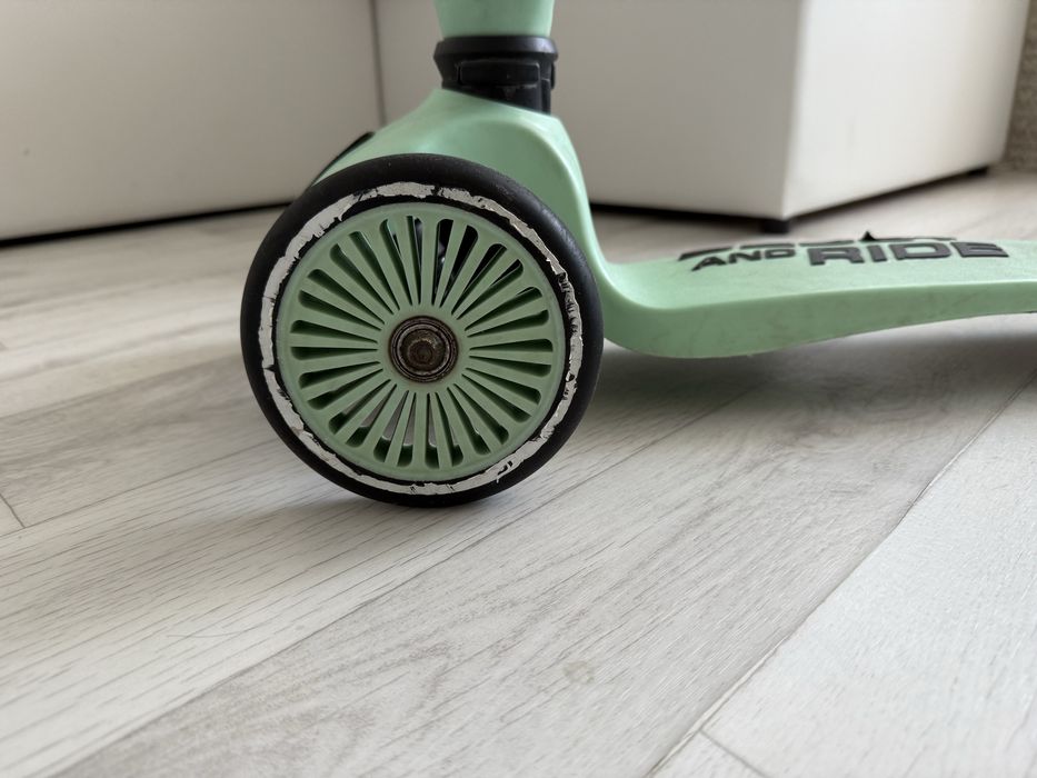 Детский самокат трансформер