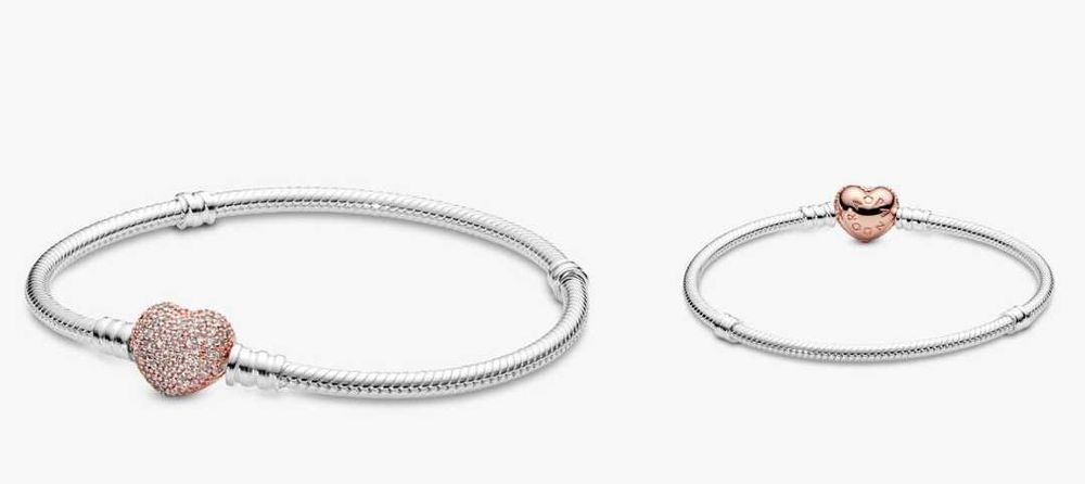 Nowa bransoletka Pandora oryginalna 586292CZ-18