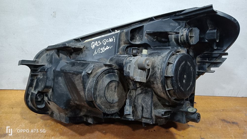 Farol Nissan qashqai J10 +2 ótica 2012 xenon