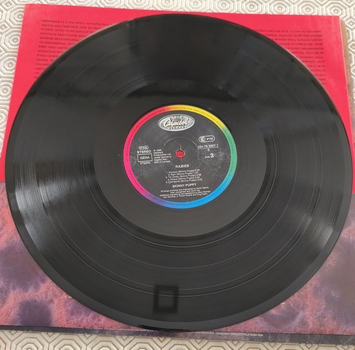 Skinny Puppy - Rabies LP