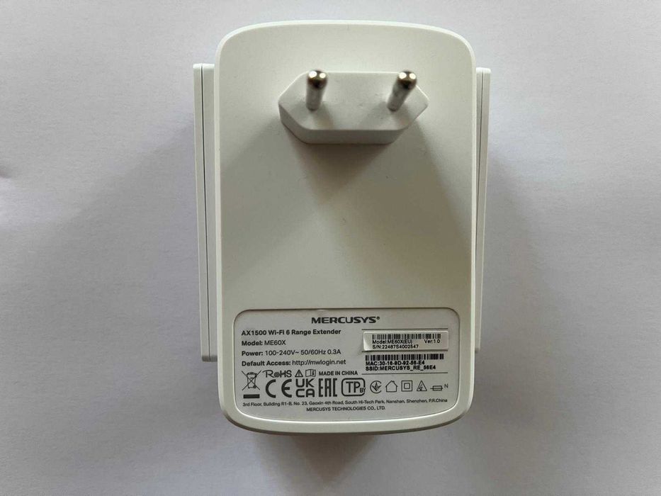 MERCUSYS AX1500 WI-FI 6 Range Extender - Oportunidade