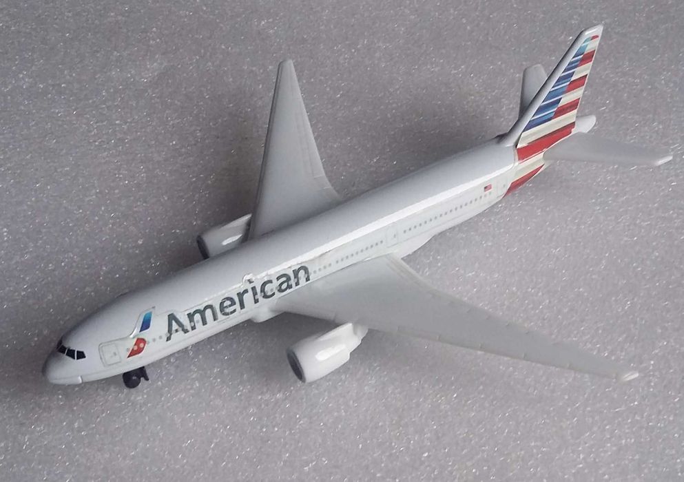 Avião - American Airlines  Die cast Metal