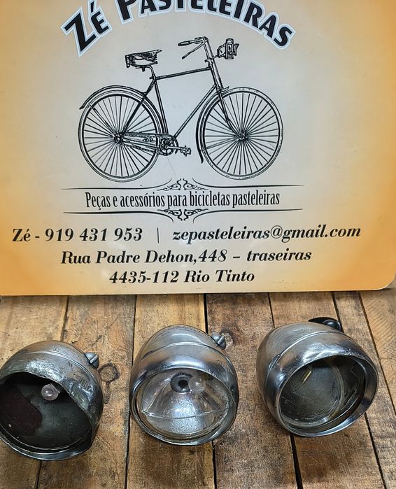 Faróis Miller e Mil nacional bicicleta pasteleira,janete, clássica