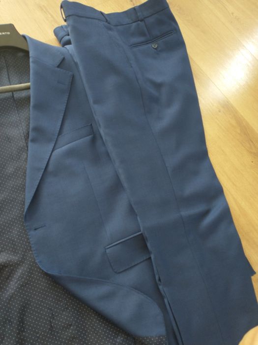 Garnitur ślubny weselny Lancerto wełna merino slim