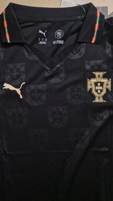 T-shirt Camisola Seleção Portugal Pantera Negra