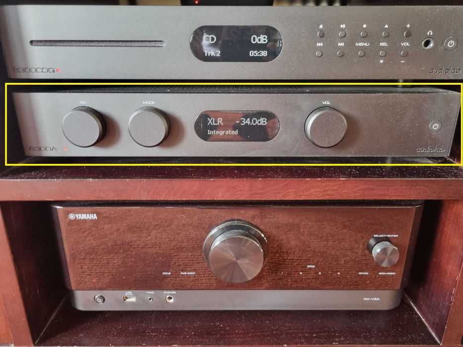 Audiolab 8300A – Amplificador Integrado Hi-Fi – Excelente Estado