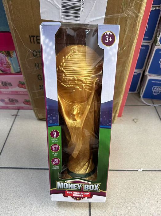 Skarbonka Puchar Piłkarski FIFA World Cup Trophy Money Box
