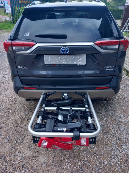 Bagażnik rowerowy na hak, platforma rowerowa - aż 72 kg nośności. Doskonały do przewożenia rowerów elektrycznych, karbonowych..