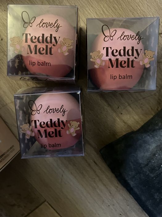 Teddy Melt balsam do ust 3 szt nowe