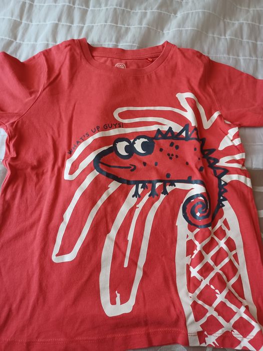 Bluzka t-shirt chłopięcy 128 cool club