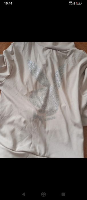 Super bluza lycra króliczek playboya plecy XS do m