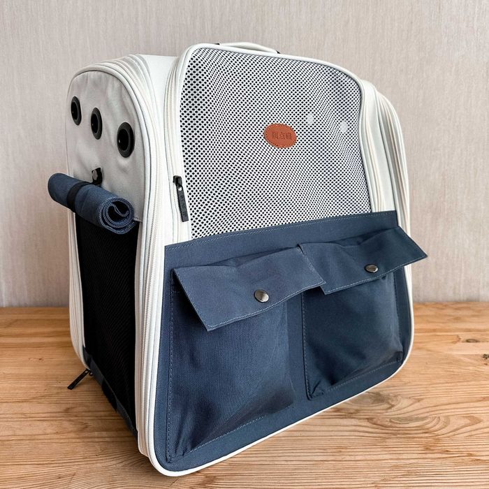 Рюкзак з сіткою для котів, собак. 38х26х38/ 29х41х41см,Акція